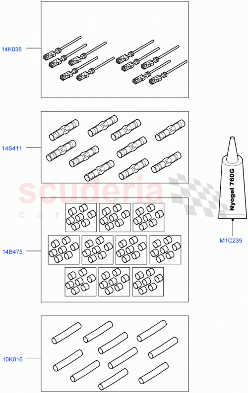 Part Diagram for Land Rover 41854961