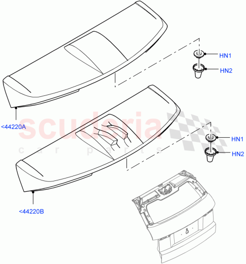 Part Diagram for Land Rover LR121046