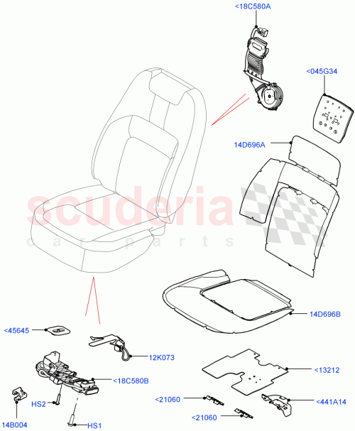 Part Diagram for Land Rover LR119578