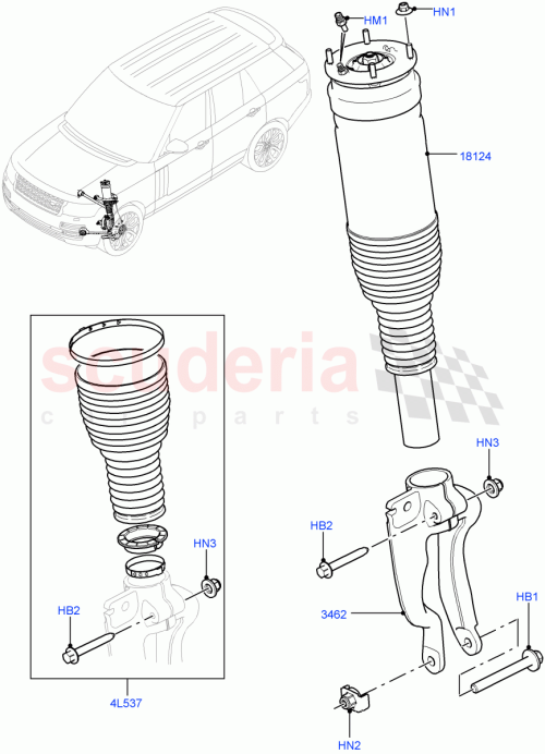 Part Diagram for Land Rover LR059938