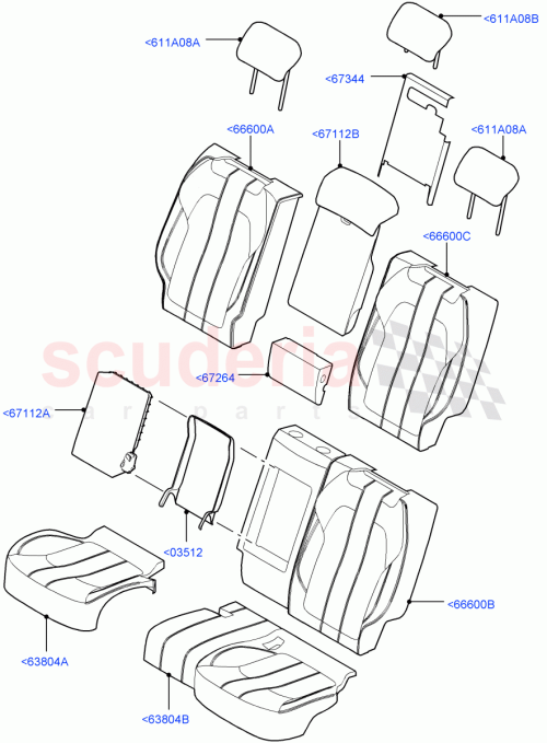 Part Diagram for Land Rover LR062087