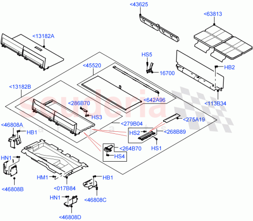 Part Diagram for Land Rover LR151621