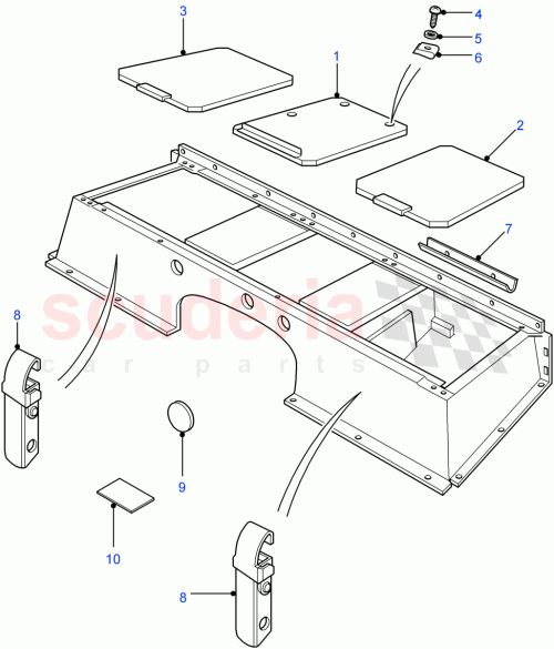 Part Diagram for Land Rover 338028