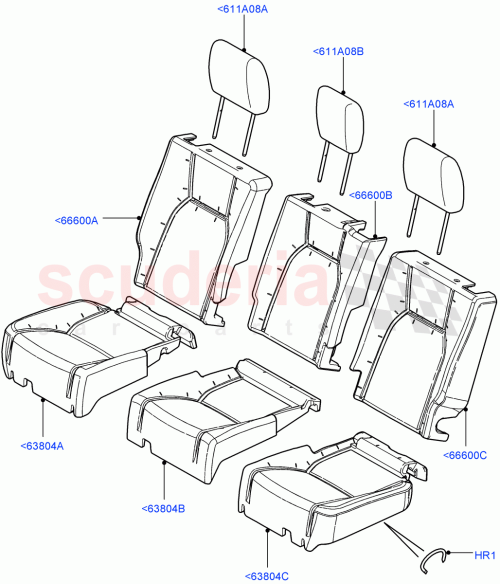 Part Diagram for Land Rover LR069456