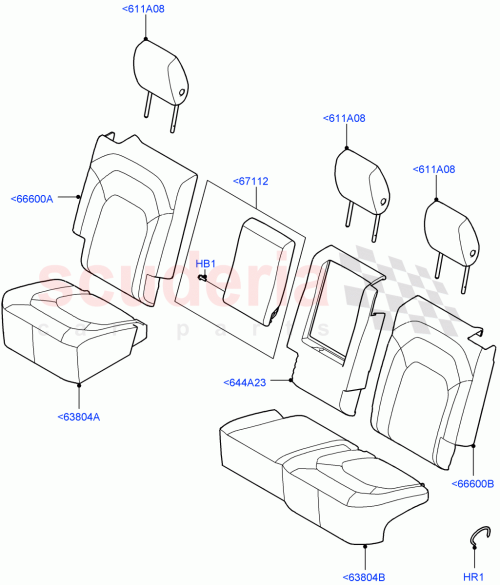 Part Diagram for Land Rover LR170157