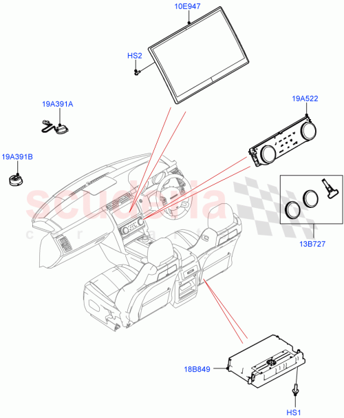 Part Diagram for Land Rover LR170969