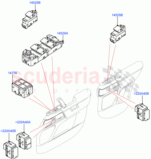 Part Diagram for Land Rover LR130530