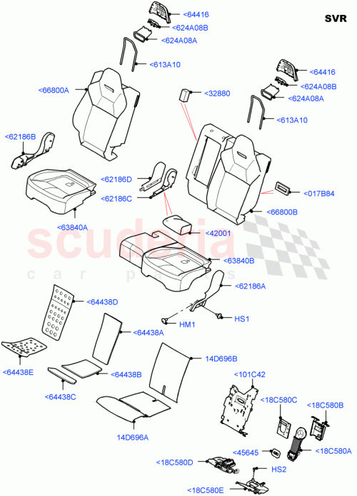 Part Diagram for Land Rover LR110712