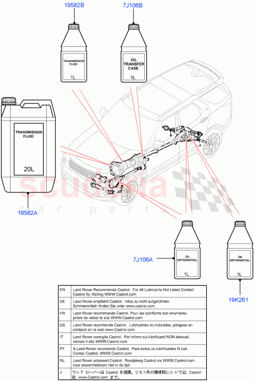 Part Diagram for Land Rover LR048849