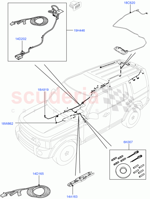 Part Diagram for Land Rover LR029705