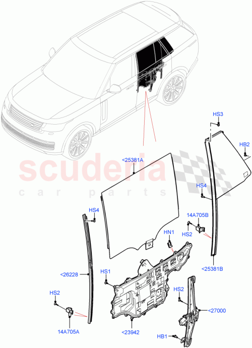 Part Diagram for Land Rover LR154618