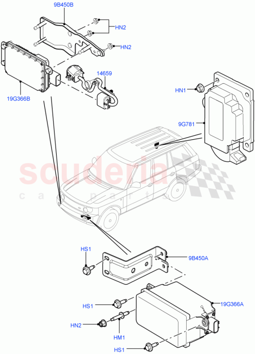 Part Diagram for Land Rover LR025949