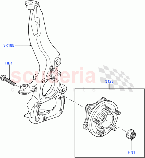 Part Diagram for Land Rover LR014147