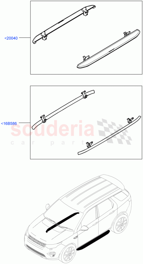 Part Diagram for Land Rover VPLCP0210