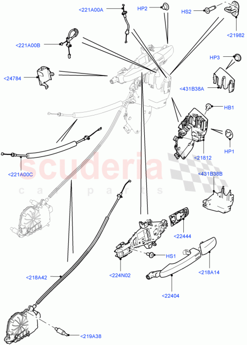 Part Diagram for Land Rover LR109384