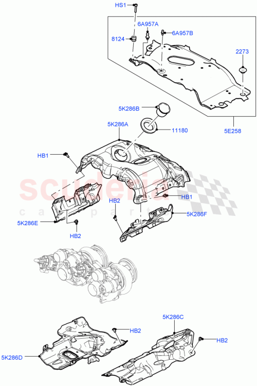 Part Diagram for Land Rover LR159808