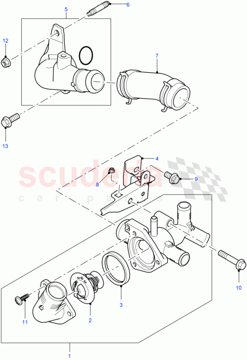 Part Diagram for Land Rover LR004618