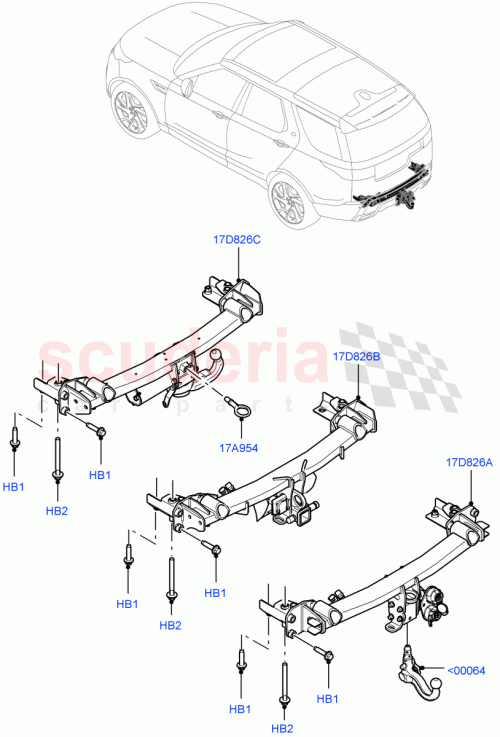 Part Diagram for Land Rover LR083046
