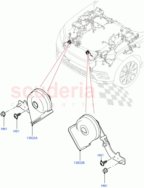 Part Diagram for Land Rover LR091027