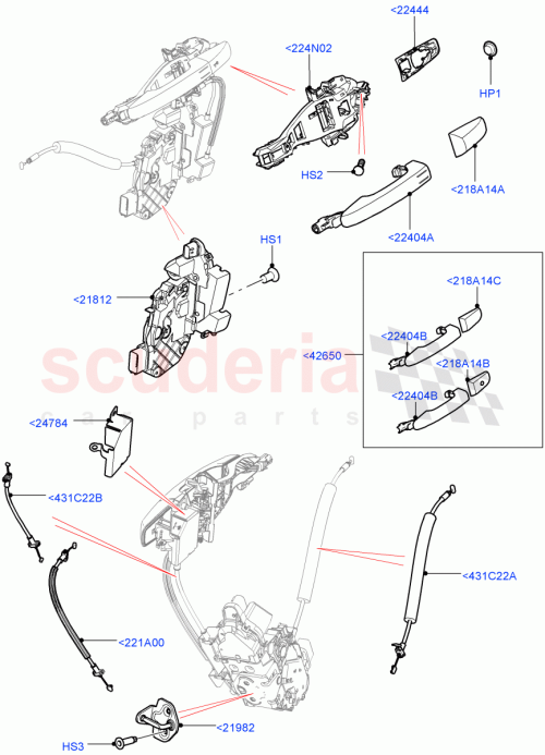 Part Diagram for Land Rover LR025410