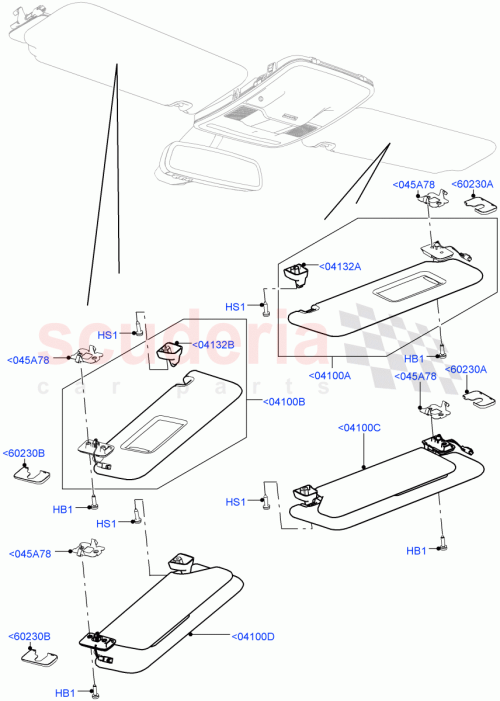 Part Diagram for Land Rover LR162952
