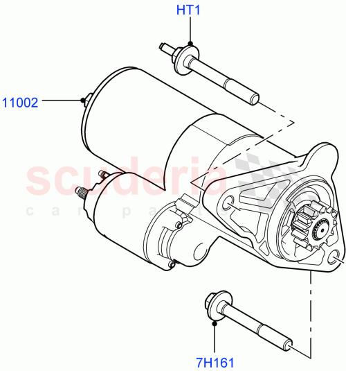 Part Diagram for Land Rover LR116049