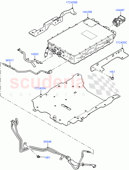 Part Diagram for Land Rover LR135604