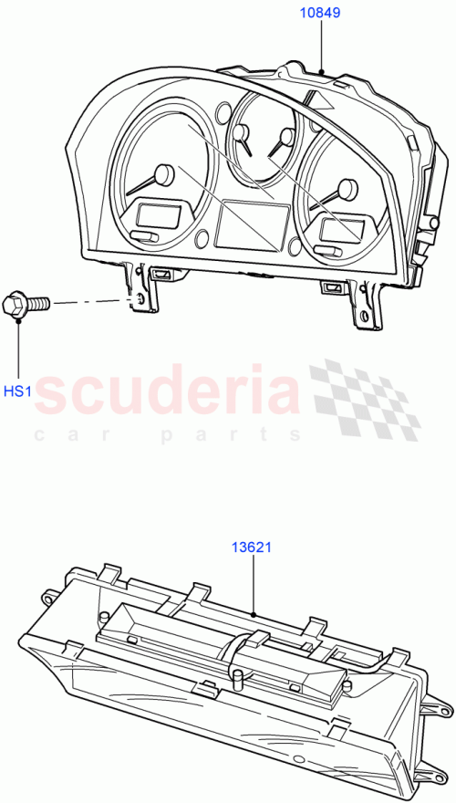Part Diagram for Land Rover YAC502220