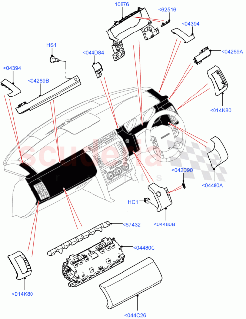Part Diagram for Land Rover LR081272