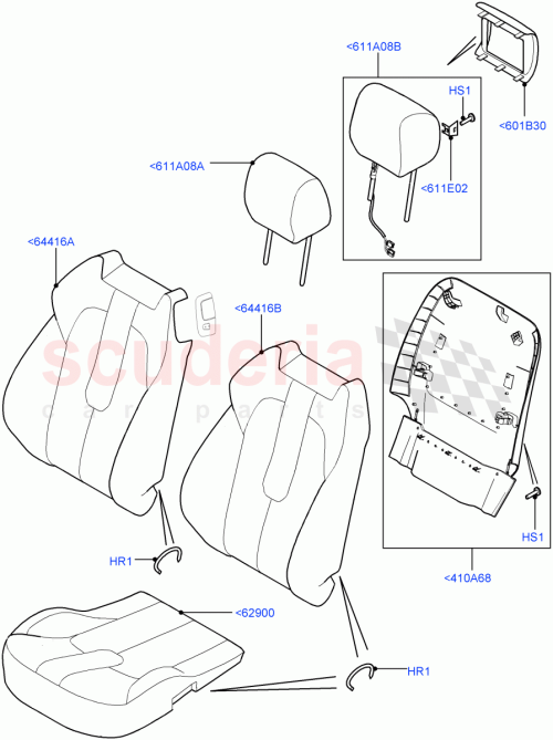 Part Diagram for Land Rover LR070061