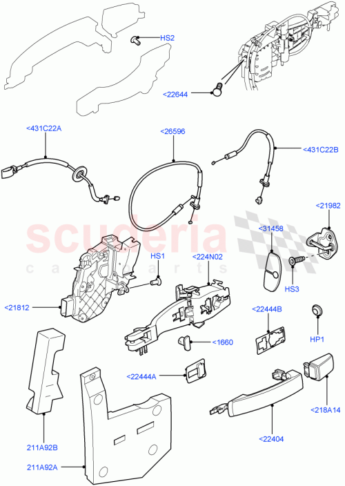 Part Diagram for Land Rover FQB500041PMA
