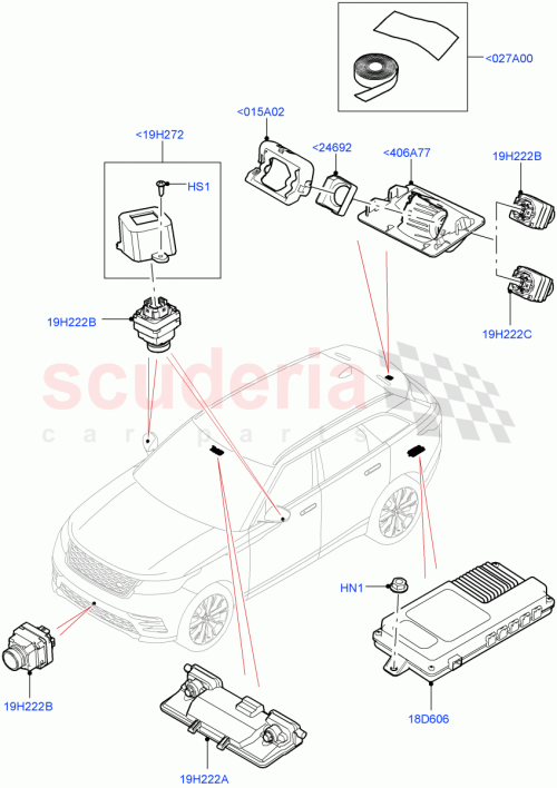 Part Diagram for Land Rover LR112559