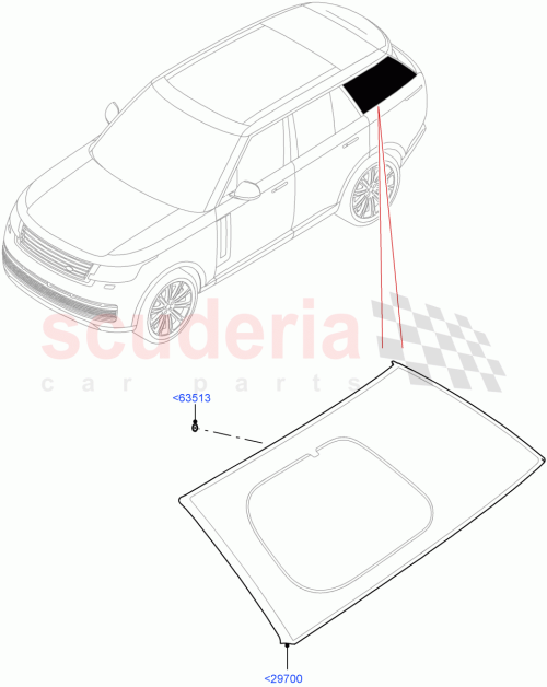 Part Diagram for Land Rover LR167437
