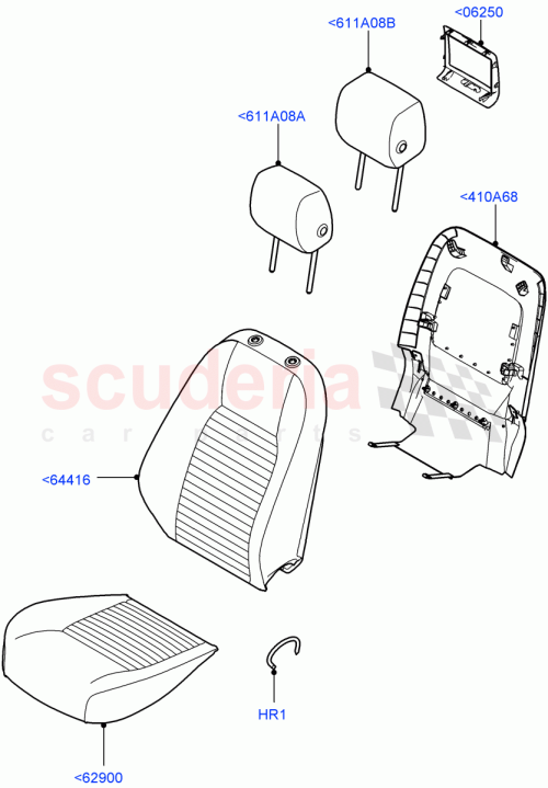Part Diagram for Land Rover LR084422