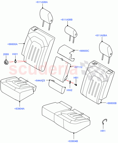 Part Diagram for Land Rover LR157247