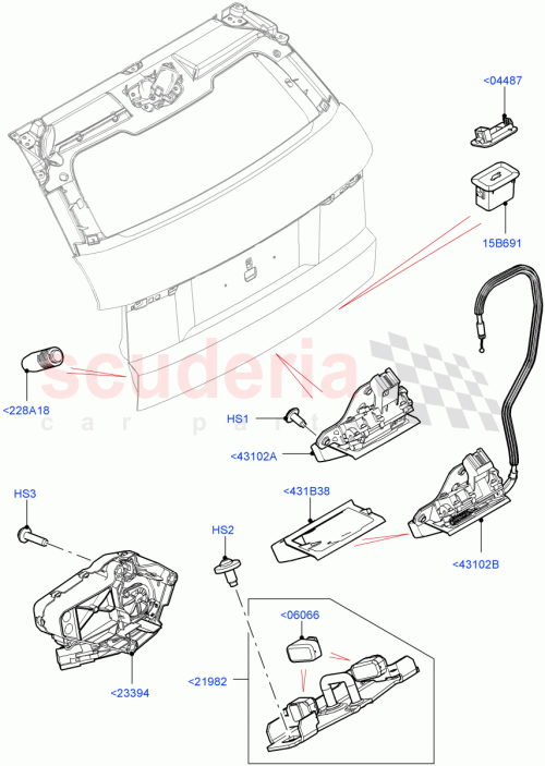 Part Diagram for Land Rover LR028982