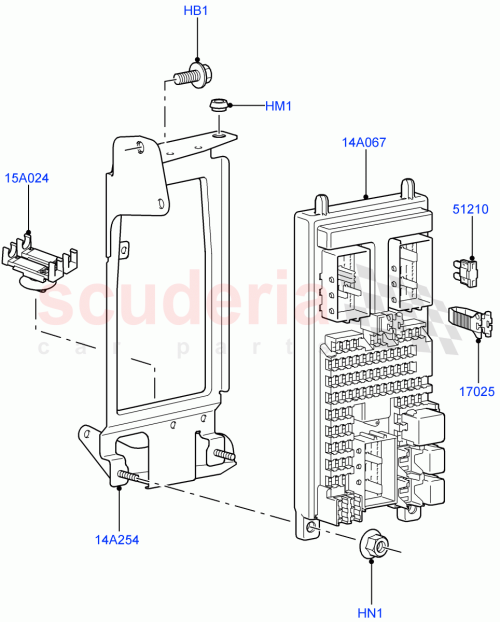 Part Diagram for Land Rover LR052400