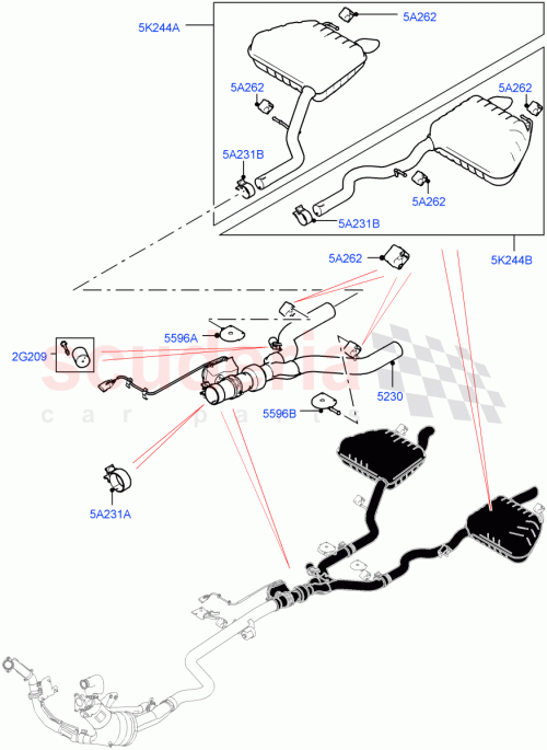 Part Diagram for Land Rover LR092859