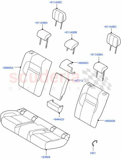 Part Diagram for Land Rover LR133737