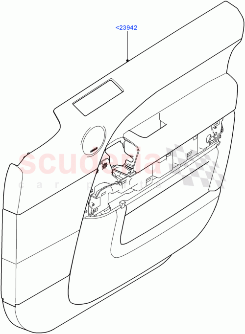 Part Diagram for Land Rover LR105244