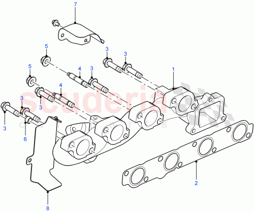 Part Diagram for Land Rover LR039127