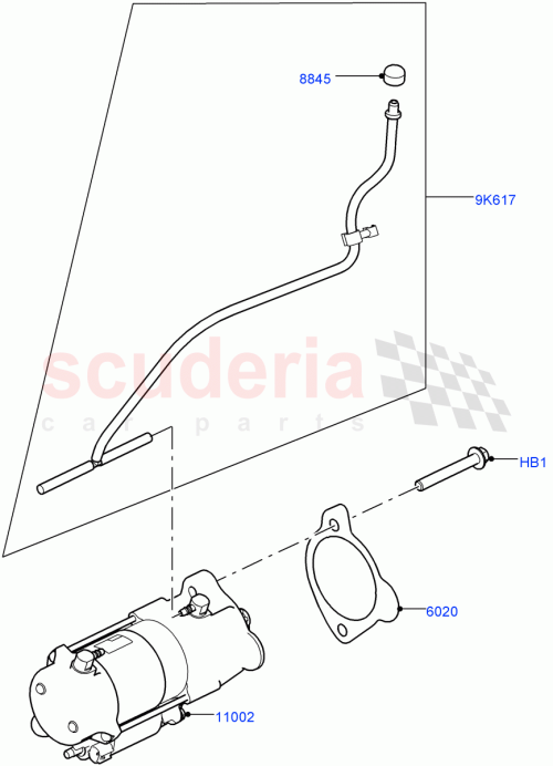 Part Diagram for Land Rover LR098607