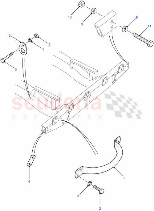 Part Diagram for Land Rover 217245