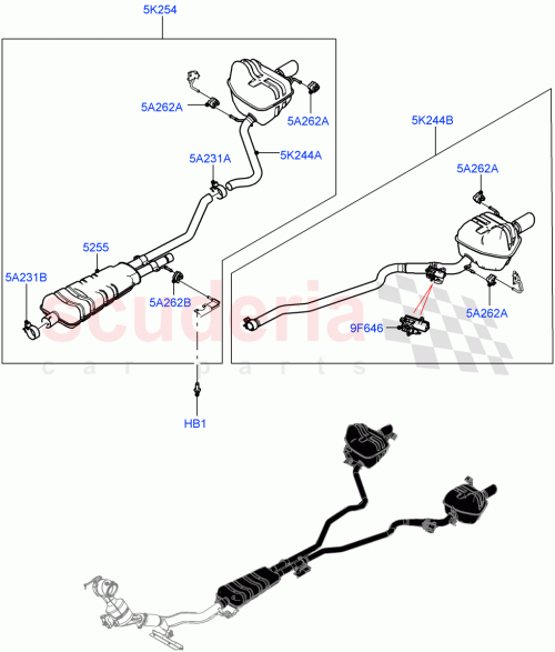 Part Diagram for Land Rover LR094448