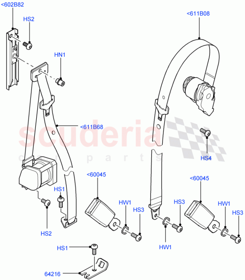 Part Diagram for Land Rover LR017793