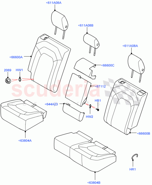 Part Diagram for Land Rover LR169973