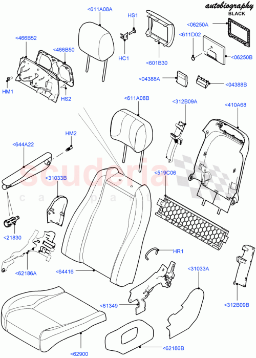 Part Diagram for Land Rover LR035286