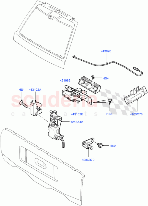 Part Diagram for Land Rover FYP500090