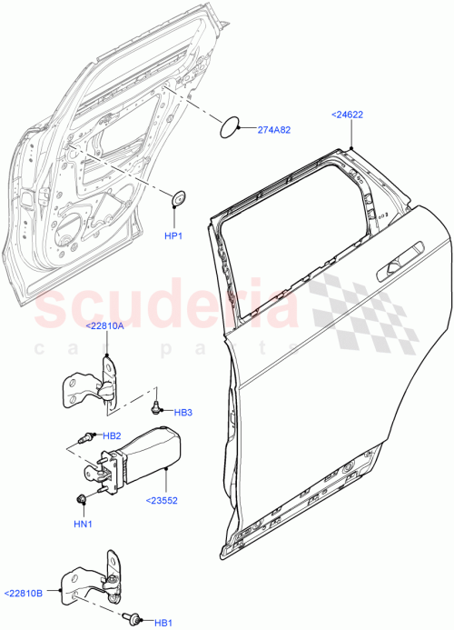 Part Diagram for Land Rover LR117203