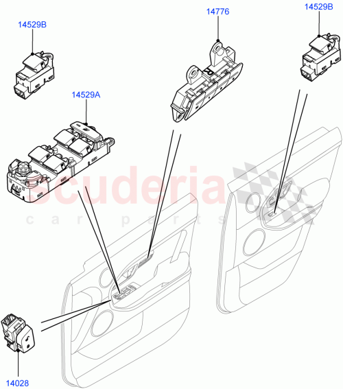 Part Diagram for Land Rover LR076618